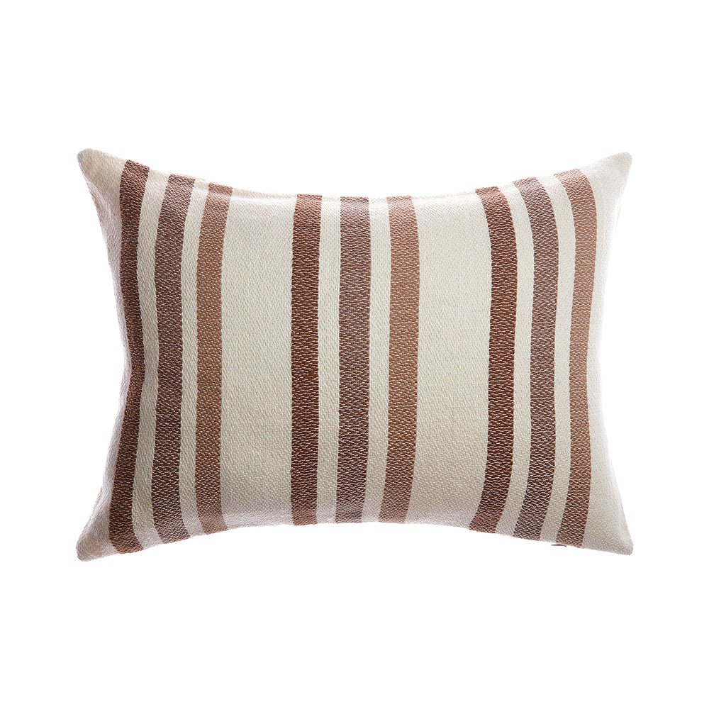 Soft Wool Woven Lumbar Pillow - Image 5