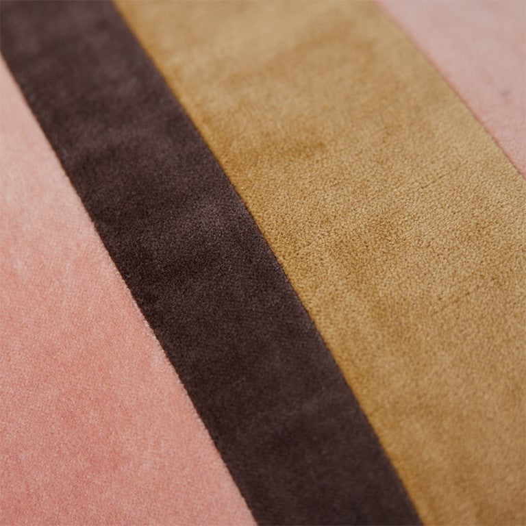 Striped velvet pillow Sunkissed - Image 5