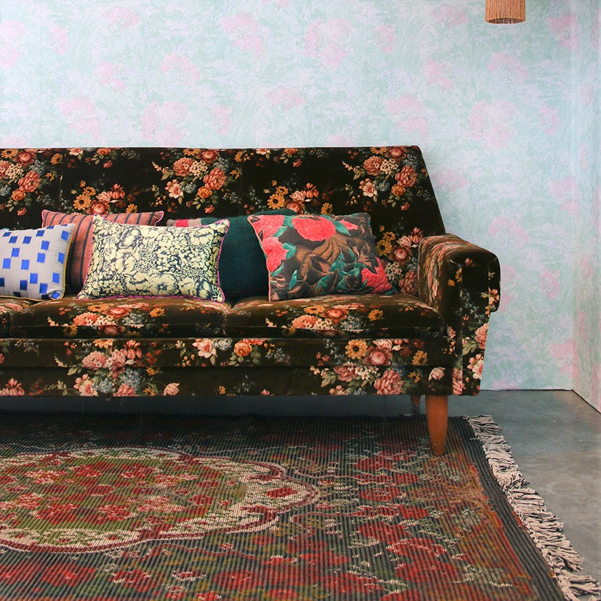 DORIS for HKliving - stitched floral accent pillow - Image 8
