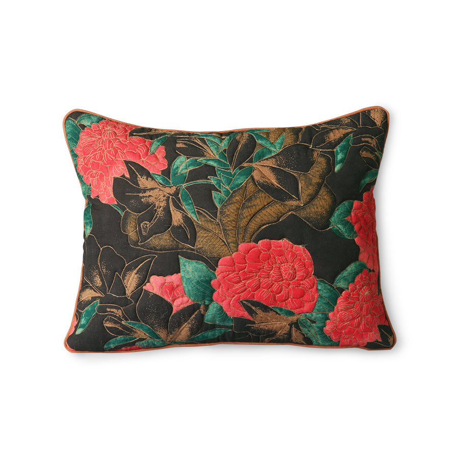 DORIS for HKliving - stitched floral accent pillow - Image 3
